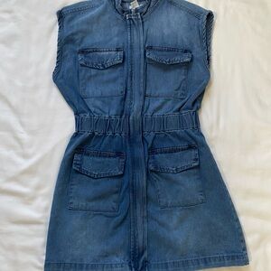 Women’s Denim Sleeveless Dress